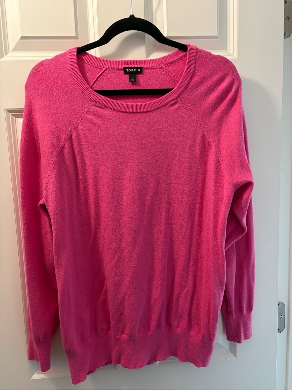 Torrid Women's Crewneck Sweater in Pink